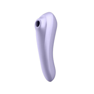 Satisfyer Dual Pleasure Aire Vibrator with App and Bluetooth White