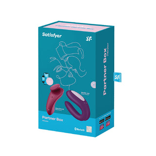 Satisfyer Partner Box 1 Pack of 2 Vibrators