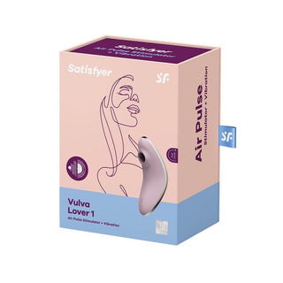 Satisfyer Vulva Lover 1 Lilac Aire Vibrator and Stimulator