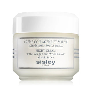 Sisley Creme Collagene et Mauve - Anti-Wrinkle and Anti-Aging Night Facial Cream