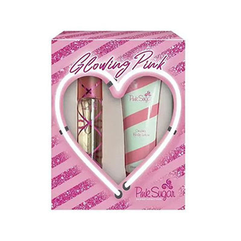 Acquolina Pink Sugar Glowing Eau de Toilette 100ml + Creme de Corpo 250ml