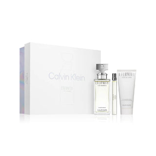 Calvin Klein Eternity Eau de Parfum 100ml + Creme de Corpo 100ml + Mini Eau de Parfum 10ml