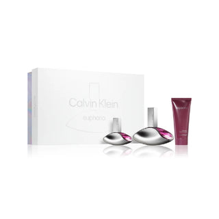 Calvin Klein Euphoria Eau de Parfum 100ml + Creme de Corpo 100ml + Eau de Parfum 30ml