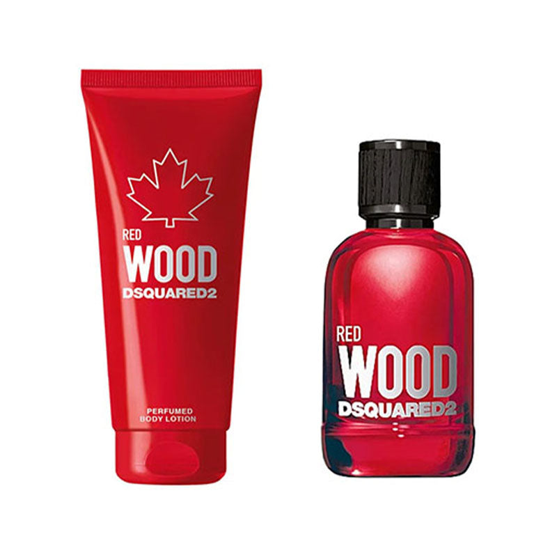 Dsquared2 Wood Red Pour Femme Eau de Toilette 30ml + Creme de Corpo 50ml