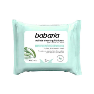 Babaria Aloe Vera - Make-up Removing Wipes