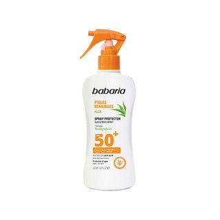 Babaria Sun - Water Resistant Spray Sunscreen SPF 50+ for Sensitive Skin