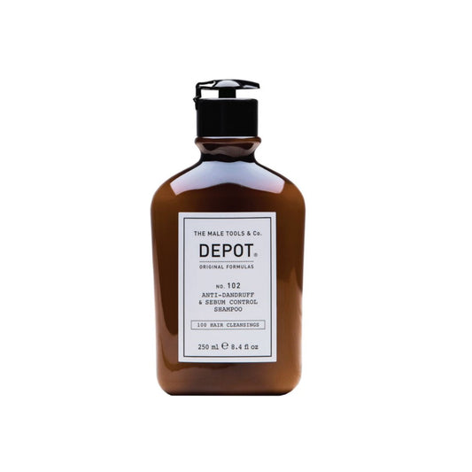 Depot Nº102 Anti-Dandruff & Sebum Control Shampoo - Shampoo Anticaspa & Controlo de Oleosidade para Cabelos Oleosos - Mykanto