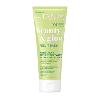 Eveline Cosmetics Beauty &amp; Glow Natural Face Scrub Enzymatic - Facial exfoliant
