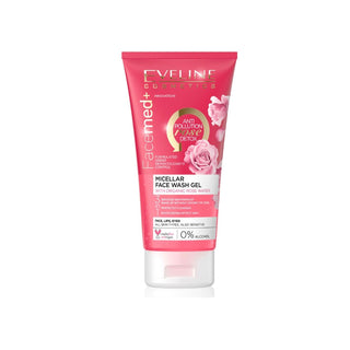 Eveline Cosmetics Facemed+ Organic Rosewater Facial Cleansing Gel