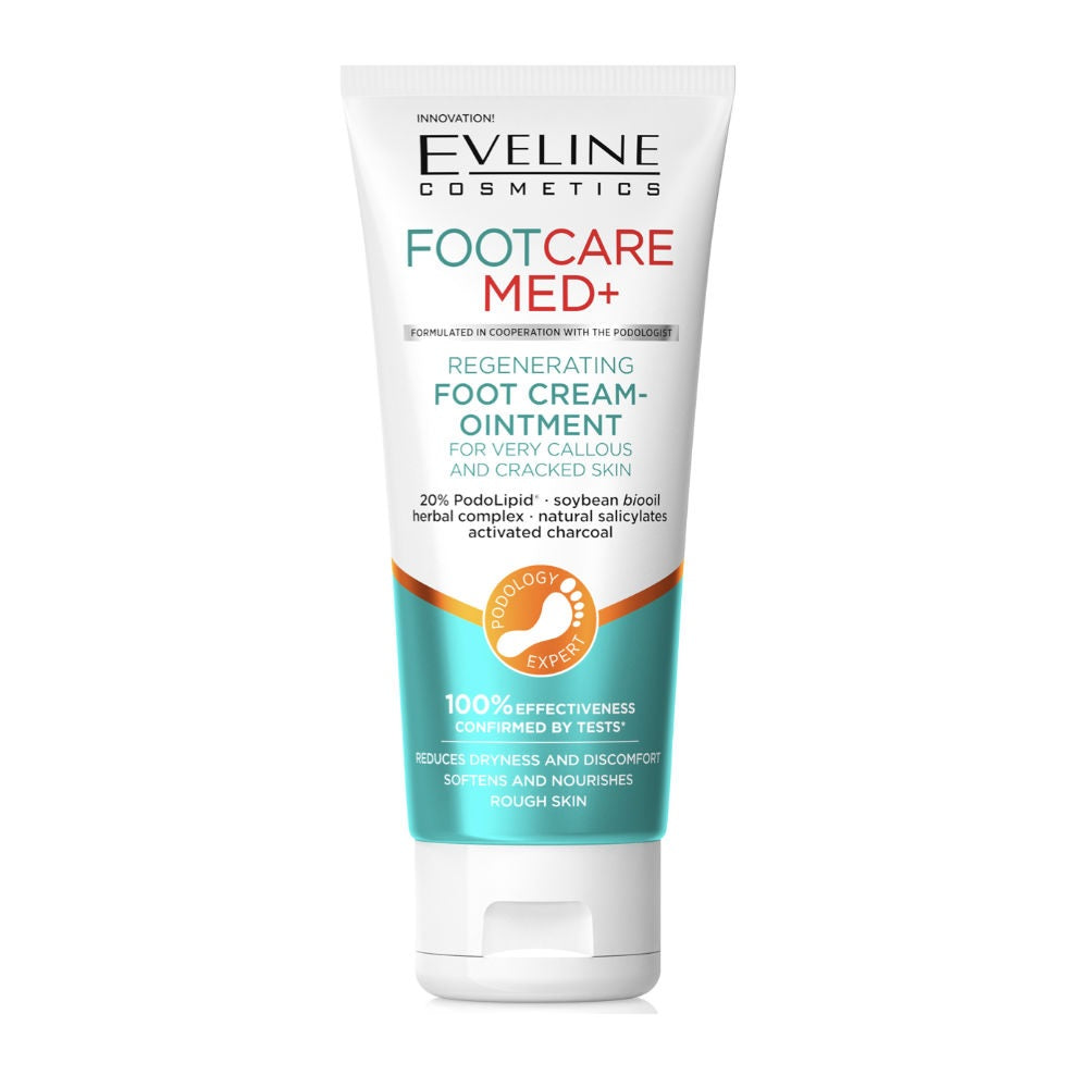 Eveline Cosmetics Foot Care Med+ Creme Emoliente para os Pés Secos e com Calos