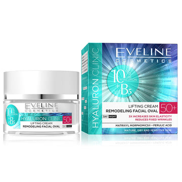 Eveline Cosmetics Hyaluronic Clinic Day and Night Cream 50+ - Creme Facial