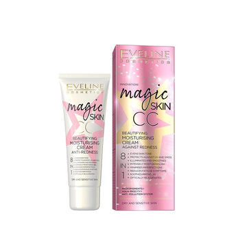 Eveline Cosmetics Magic Skin CC Cream - Creme Hidratante Antivermelhidão 8 em 1