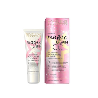 Eveline Cosmetics Magic Skin CC Cream - 8 in 1 Anti-Redness Moisturizing Cream