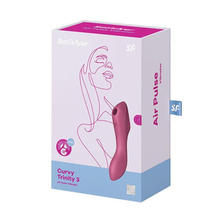 Satisfyer Curvy Trinity 3 Red Aire Vibrator