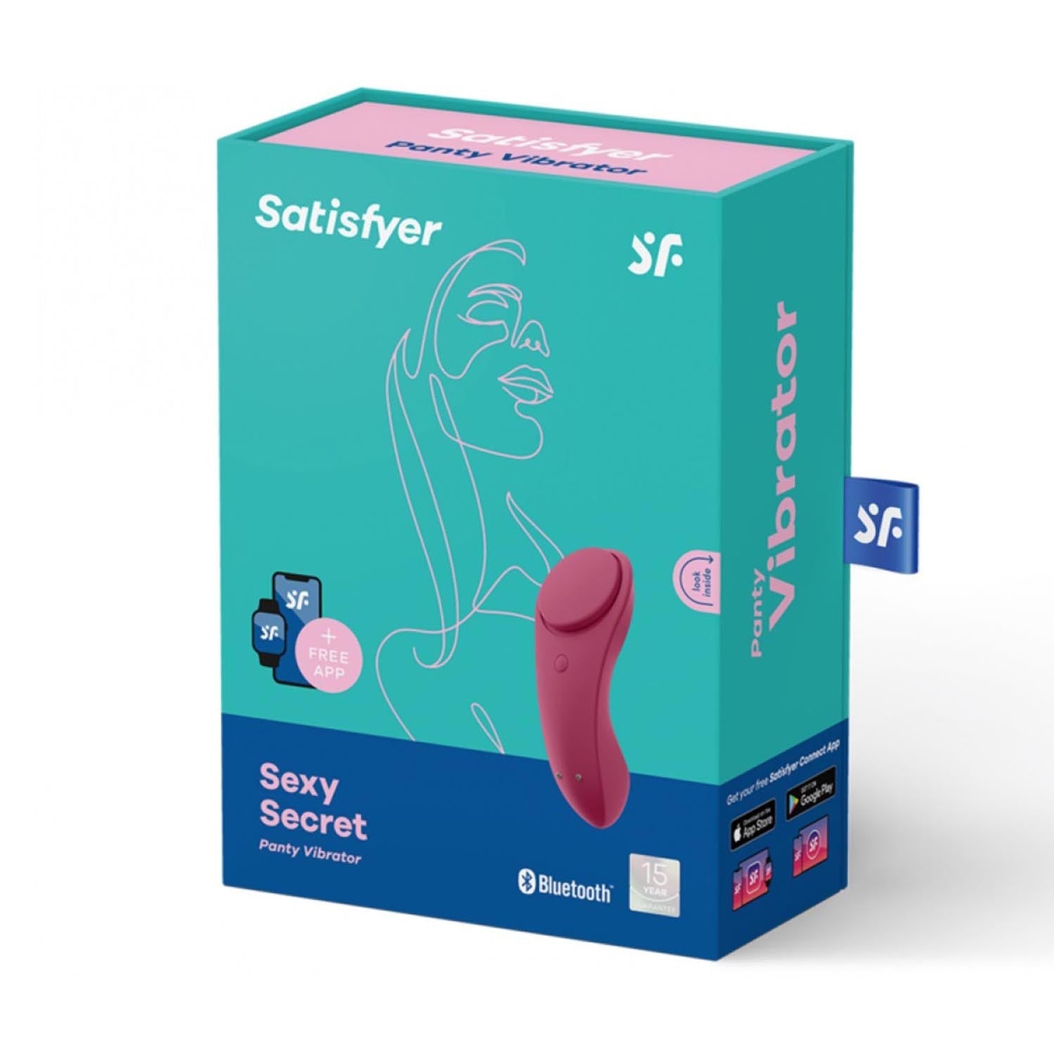 Satisfyer Sexy Secret Estimulador com App e Bluetooth Rosa