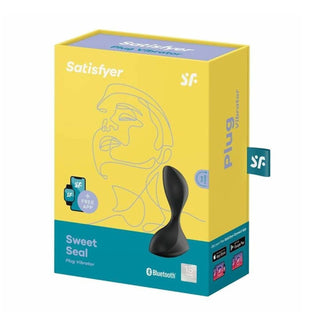 Satisfyer Sweet Seal Plug Vibrator with App Black