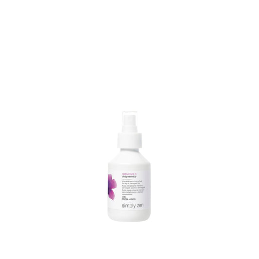 Simply Zen Restructure In Deep Remedy - Fluído Reestruturante Intensivo para Cabelo Seco ou Danificado - Mykanto
